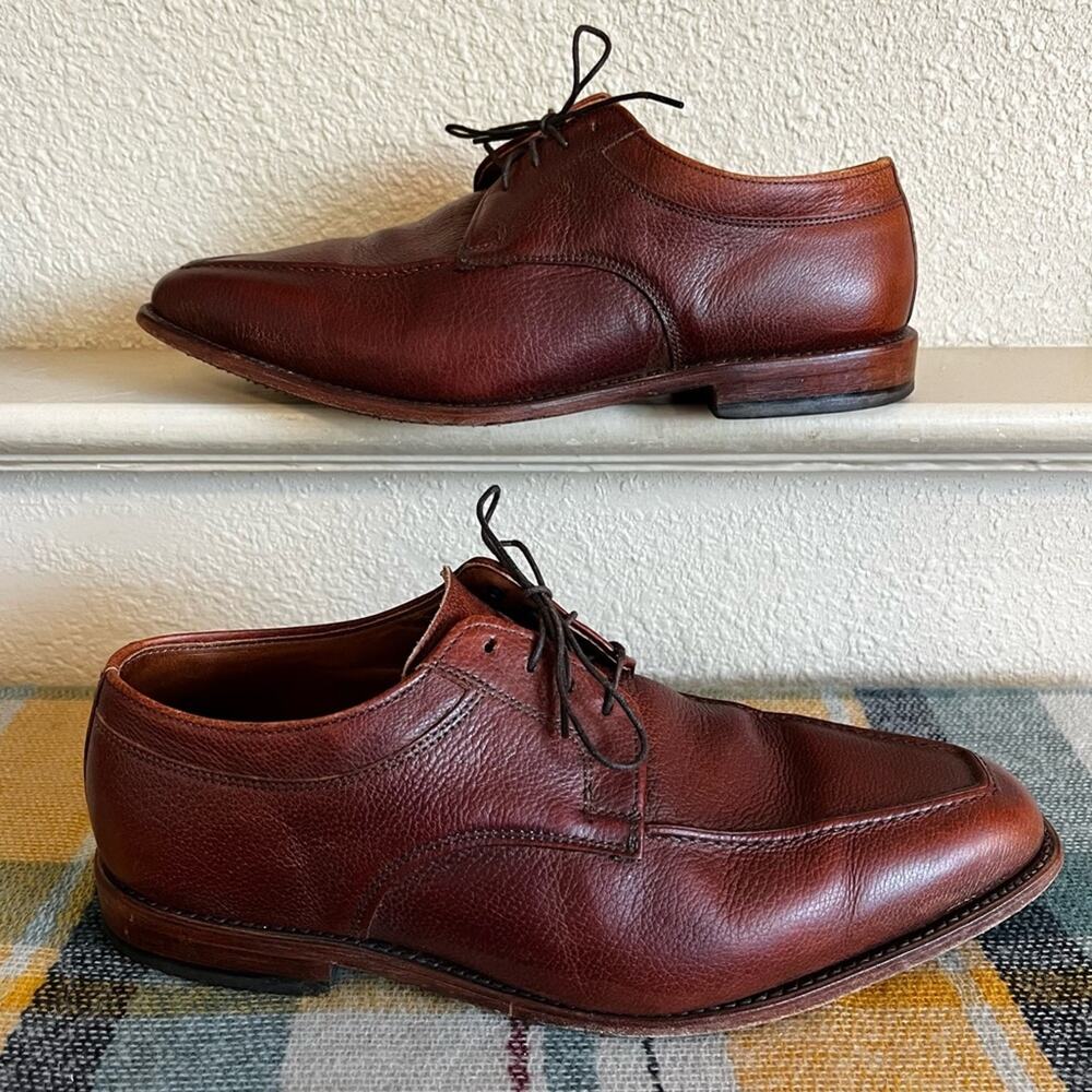 Allen Edmonds Mens Jackson Dress Shoes Size 9.5 Brown - Picture 9 of 11